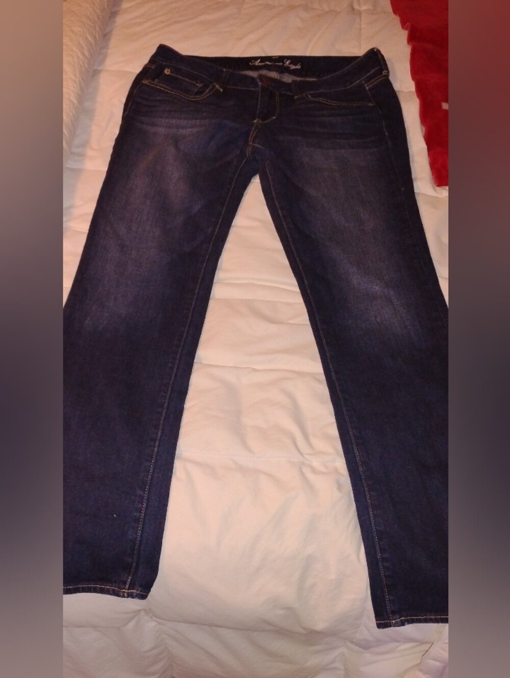 American Eagle Women's Size 12 Long Stretch Jeans